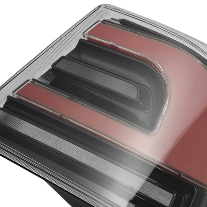 AlphaRex (LUXX-Series) 2012-2021 Tesla Model-S LED Tail Lights - Black Red