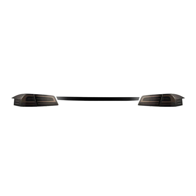 AlphaRex (LUXX-Series) 2012-2021 Tesla Model-S LED Tail Lights - Black Smoke
