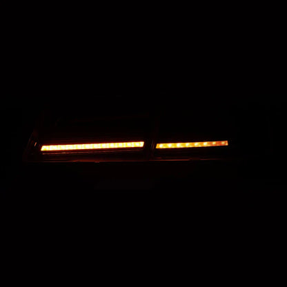 AlphaRex (LUXX-Series) 2012-2021 Tesla Model-S LED Tail Lights - Black Smoke