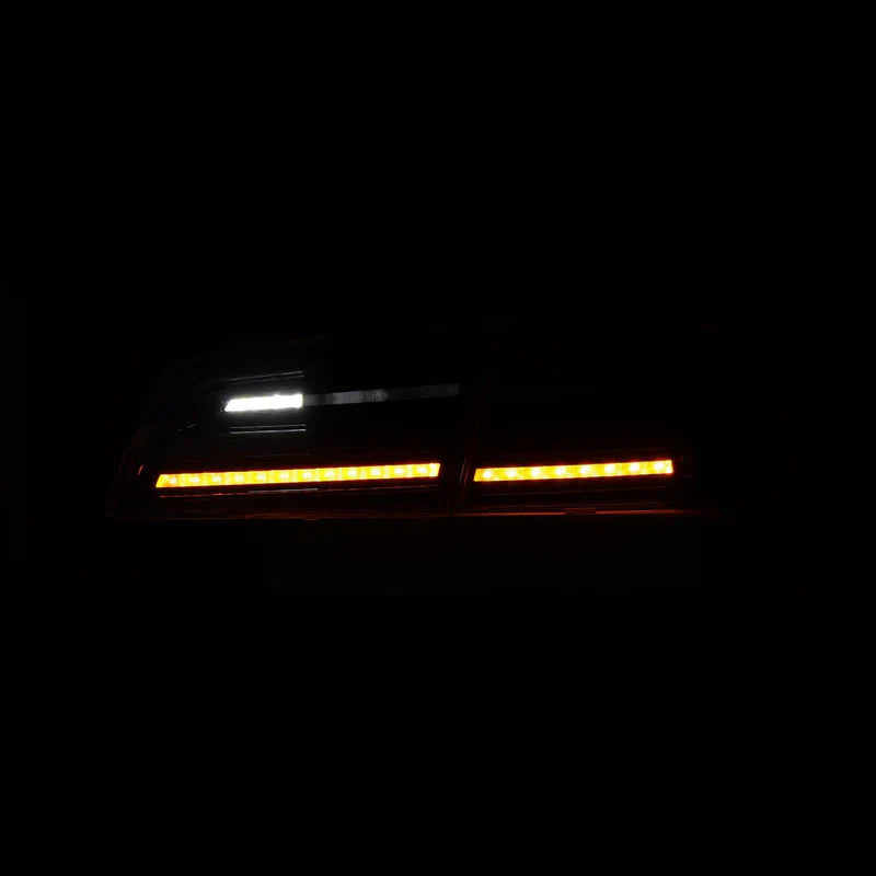 AlphaRex (LUXX-Series) 2012-2021 Tesla Model-S LED Tail Lights - Black Smoke