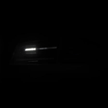 AlphaRex (LUXX-Series) 2012-2021 Tesla Model-S LED Tail Lights - Black Smoke