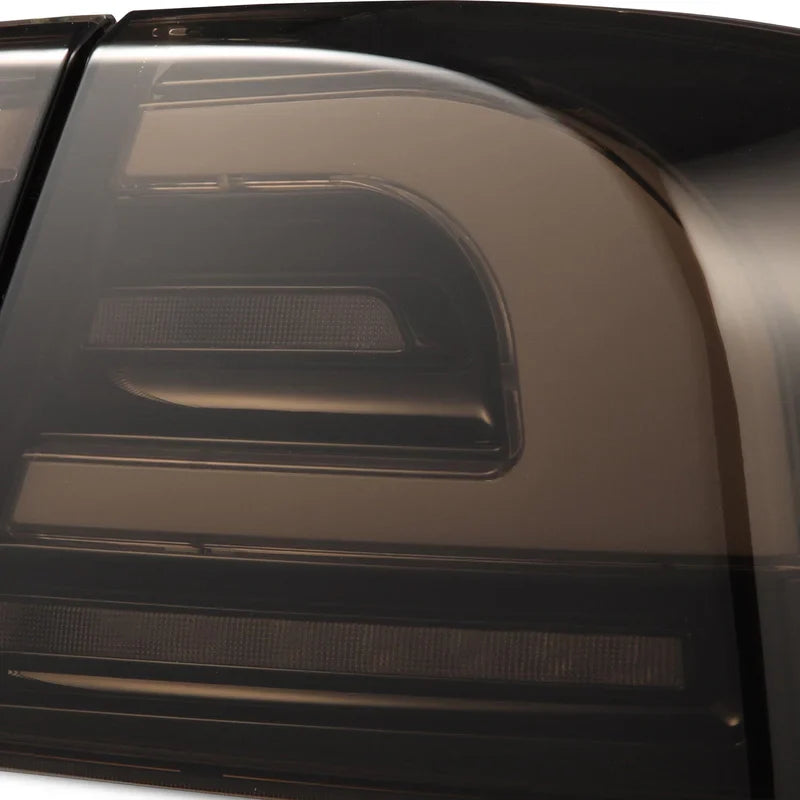 AlphaRex (LUXX-Series) 2012-2021 Tesla Model-S LED Tail Lights - Black Smoke