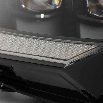 AlphaRex (NOVA-Series) 2012-2021 Tesla Model S LED Projector Headlights - Black