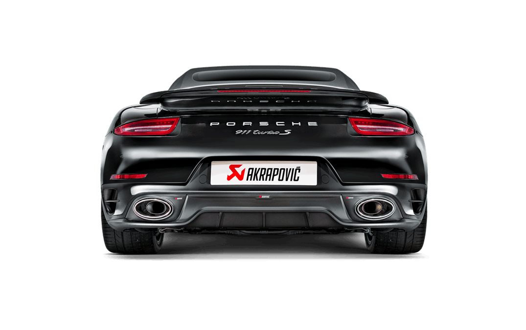 Akrapovic 991 / 911 Turbo / S Slip-On Performance Exhaust