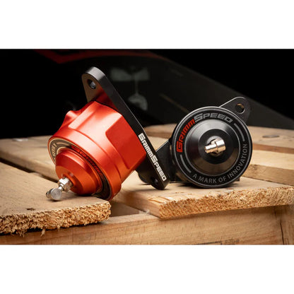 Grimmspeed V2 Bypass Valve Red For Subaru 04-21 STI GrimmSpeed