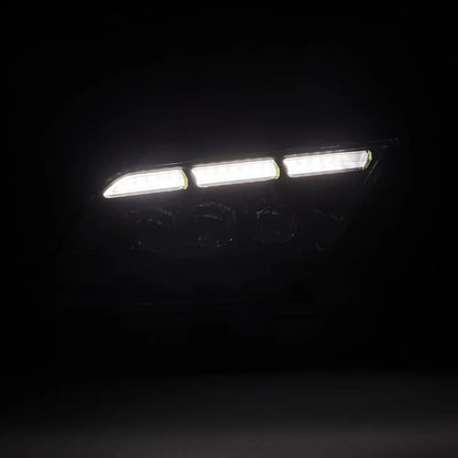 AlphaRex (NOVA-Series) 2013-2014 Ford Mustang LED Projector Headlights - Black
