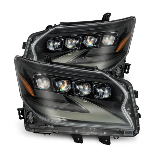 AlphaRex (NOVA-Series) 2014-2023 Lexus GX460 LED Projector Headlights - Alpha-Black