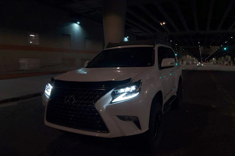 AlphaRex (NOVA-Series) 2014-2023 Lexus GX460 LED Projector Headlights - Alpha-Black