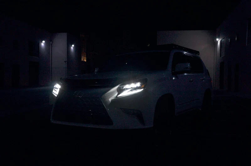 AlphaRex (NOVA-Series) 2014-2023 Lexus GX460 LED Projector Headlights - Black