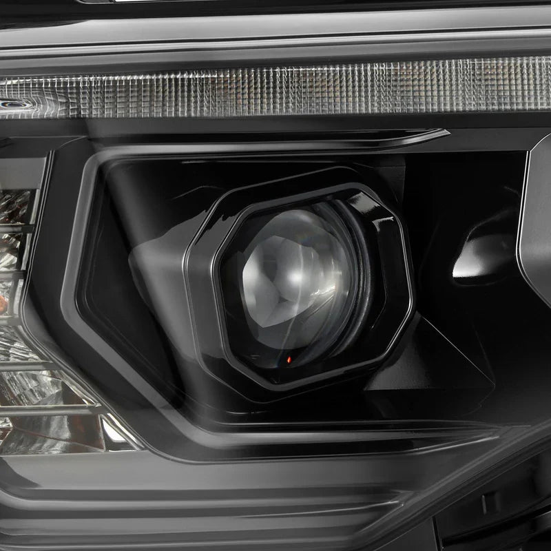 AlphaRex (PRO-Series) 2014-2020 Toyota 4Runner G2 Halogen Projector Headlights - Alpha Black