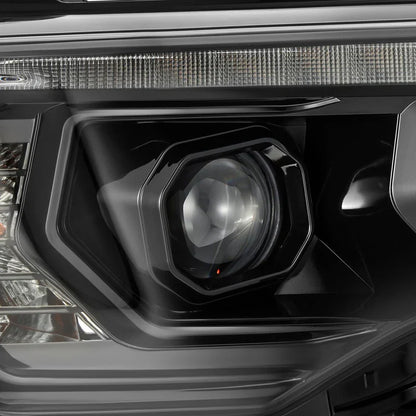 AlphaRex (PRO-Series) 2014-2020 Toyota 4Runner G2 Halogen Projector Headlights - Alpha Black