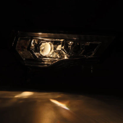 AlphaRex (PRO-Series) 2014-2020 Toyota 4Runner G2 Halogen Projector Headlights - Alpha Black