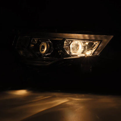 AlphaRex (PRO-Series) 2014-2020 Toyota 4Runner G2 Halogen Projector Headlights - Alpha Black