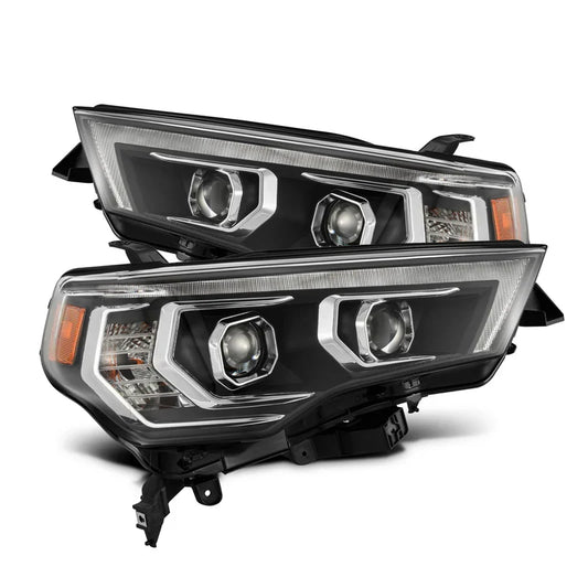 AlphaRex (PRO-Series) 2014-2020 Toyota 4Runner G2 Halogen Projector Headlights - Black