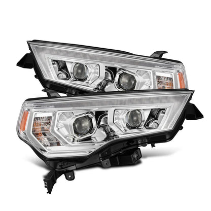 AlphaRex (PRO-Series) 2014-2020 Toyota 4Runner G2 Halogen Projector Headlights - Chrome