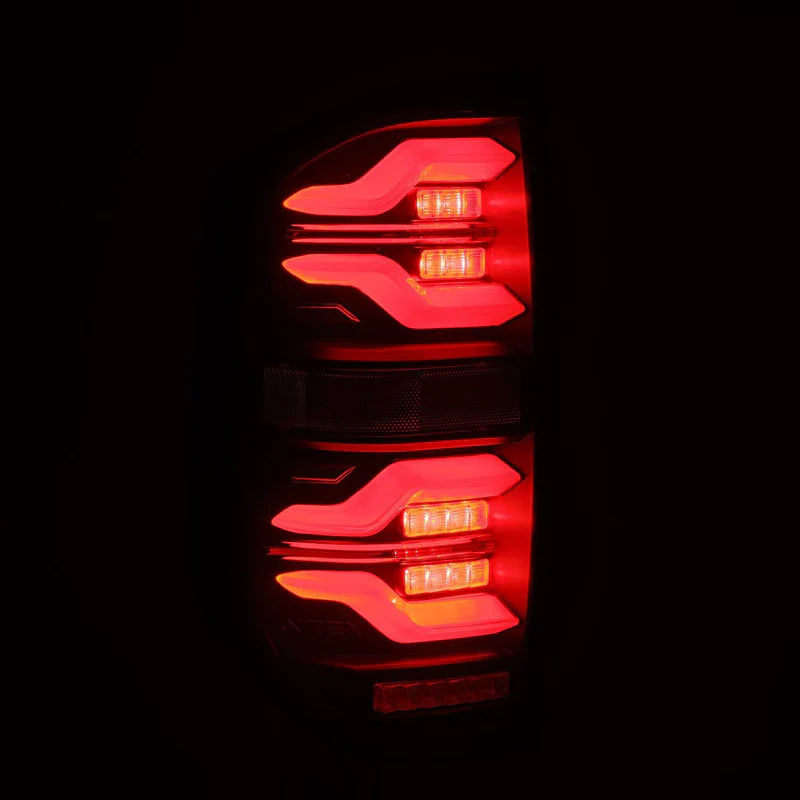 AlphaRex (LUXX-Series) 2014-2021 Toyota Tundra LED Tail Lights - Alpha-Black