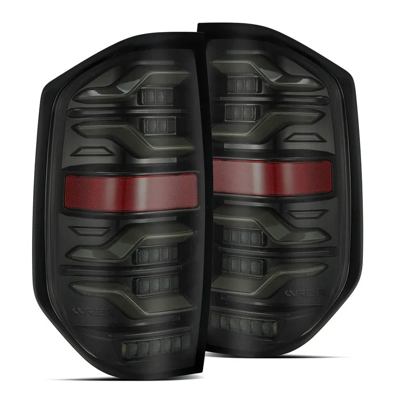 AlphaRex (LUXX-Series) 2014-2021 Toyota Tundra LED Tail Lights - Alpha-Black