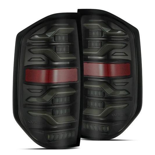 AlphaRex (LUXX-Series) 2014-2021 Toyota Tundra LED Tail Lights - Alpha-Black