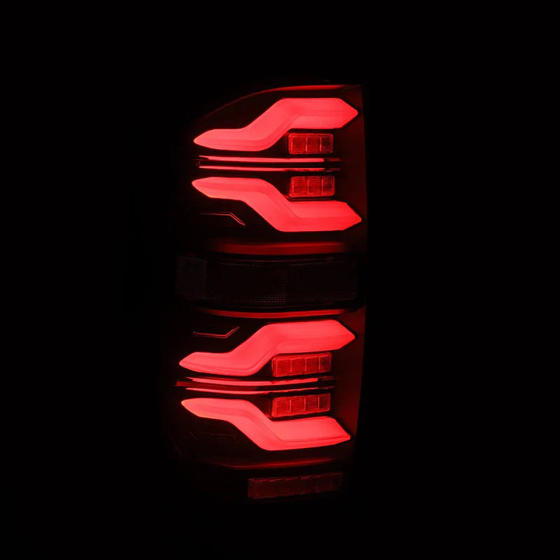 AlphaRex (LUXX-Series) 2014-2021 Toyota Tundra LED Tail Lights - Alpha-Black