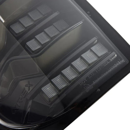AlphaRex (LUXX-Series) 2014-2021 Toyota Tundra LED Tail Lights - Alpha-Black