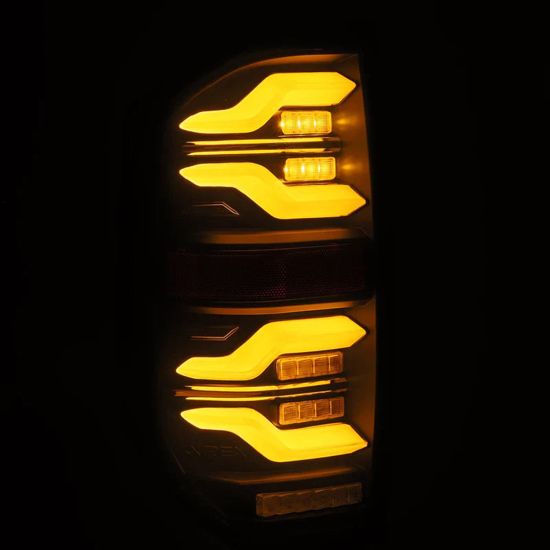 AlphaRex (LUXX-Series) 2014-2021 Toyota Tundra LED Tail Lights - Alpha-Black