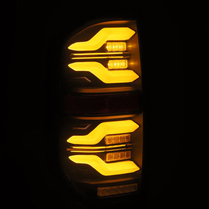 AlphaRex (LUXX-Series) 2014-2021 Toyota Tundra LED Tail Lights - Alpha-Black