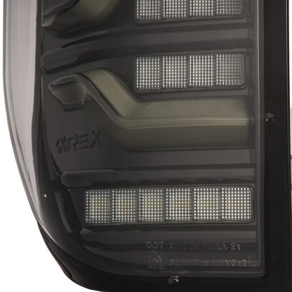 AlphaRex (LUXX-Series) 2014-2021 Toyota Tundra LED Tail Lights - Black