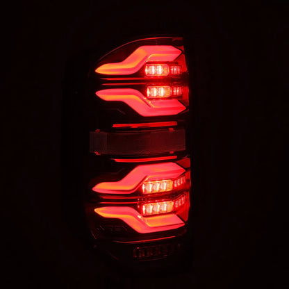 AlphaRex (LUXX-Series) 2014-2021 Toyota Tundra LED Tail Lights - Black