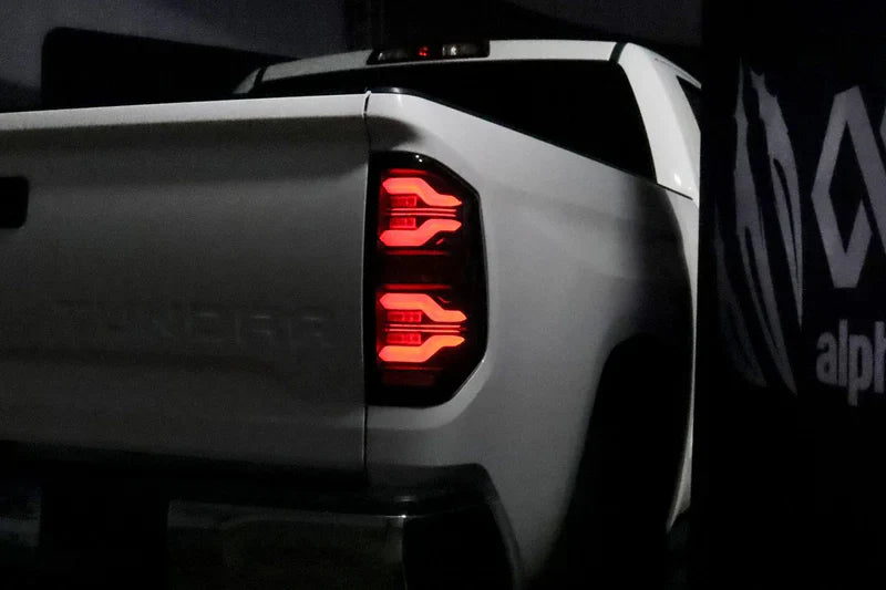 AlphaRex (LUXX-Series) 2014-2021 Toyota Tundra LED Tail Lights - Black