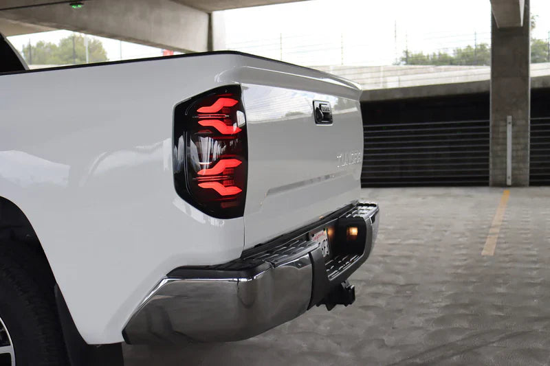 AlphaRex (LUXX-Series) 2014-2021 Toyota Tundra LED Tail Lights - Black