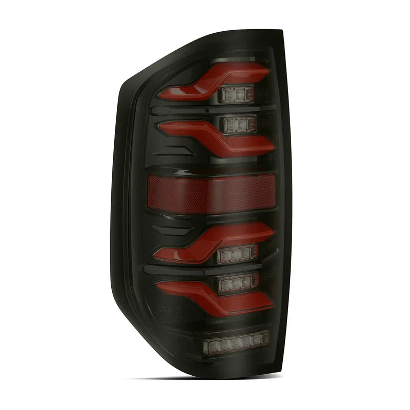 AlphaRex (LUXX-Series) 2014-2021 Toyota Tundra LED Tail Lights - Black-Red