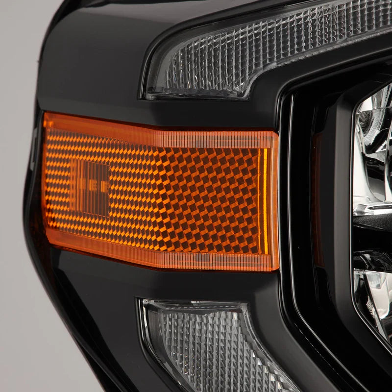 AlphaRex (OE Style) 2014-2021 Toyota Tundra G2 LED Reflector Headlights - Alpha-Black