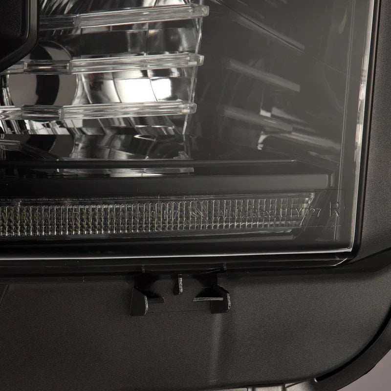 AlphaRex (NOVA-Series) 2014-2021 Toyota Tundra G2 LED Projector Headlights - Alpha Black