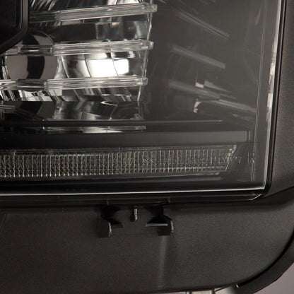 AlphaRex (NOVA-Series) 2014-2021 Toyota Tundra G2 LED Projector Headlights - Alpha Black