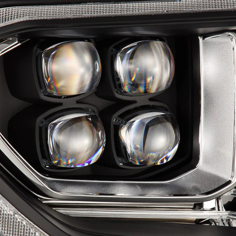 AlphaRex (NOVA-Series) 2014-2021 Toyota Tundra G2 LED Projector Headlights - Black