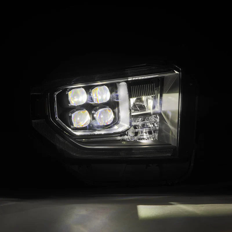 AlphaRex (NOVA-Series) 2014-2021 Toyota Tundra G2 LED Projector Headlights - Black