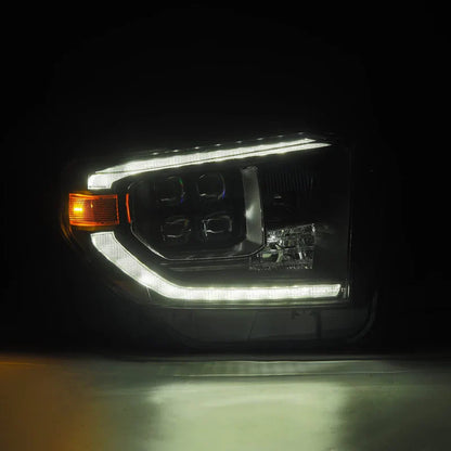 AlphaRex (NOVA-Series) 2014-2021 Toyota Tundra G2 LED Projector Headlights - Chrome