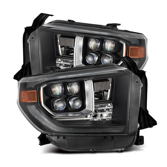 AlphaRex (NOVA-Series) 2014-2021 Toyota Tundra G2 LED Projector Headlights - Black