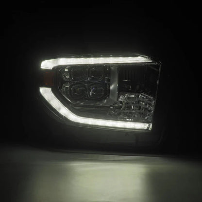 AlphaRex (NOVA-Series) 2014-2021 Toyota Tundra G2 LED Projector Headlights - Chrome