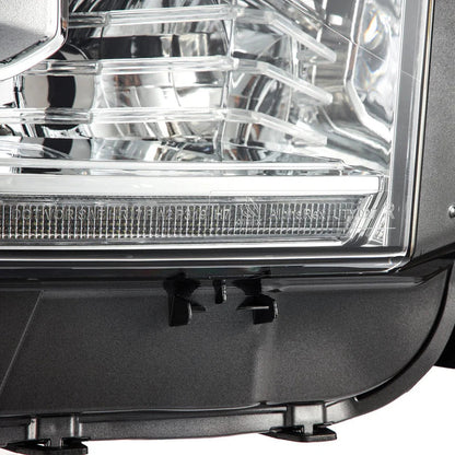 AlphaRex (NOVA-Series) 2014-2021 Toyota Tundra G2 LED Projector Headlights - Chrome