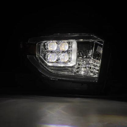 AlphaRex (NOVA-Series) 2014-2021 Toyota Tundra G2 LED Projector Headlights - Chrome