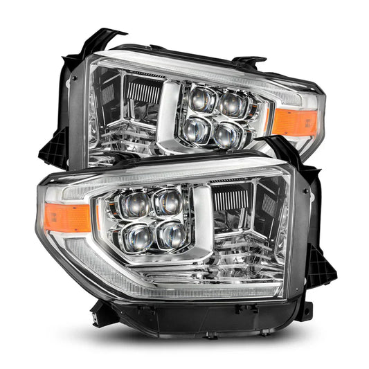 AlphaRex (NOVA-Series) 2014-2021 Toyota Tundra G2 LED Projector Headlights - Chrome