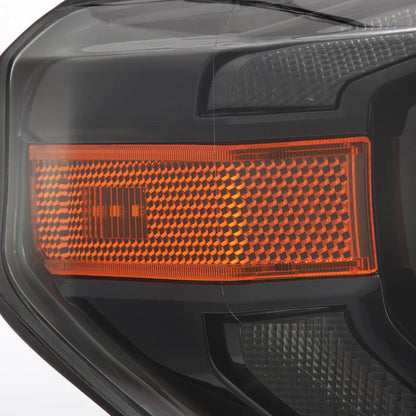 AlphaRex (PRO-Series) 2014-2021 Toyota Tundra G2 Halogen Projector Headlights - Alpha-Black