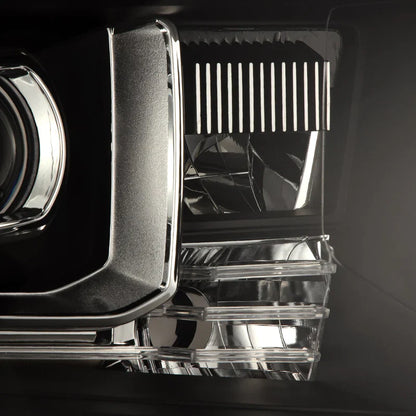 AlphaRex (PRO-Series) 2014-2021 Toyota Tundra G2 Halogen Projector Headlights - Black