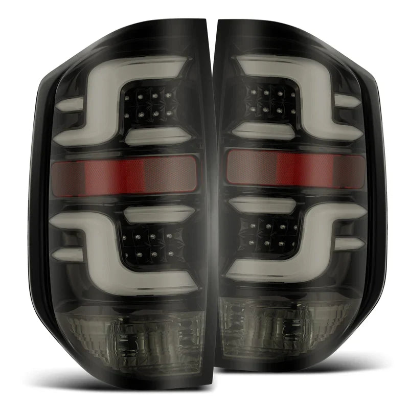 AlphaRex (PRO-Series) 2014-2021 Toyota Tundra LED Tail Lights - Jet Black