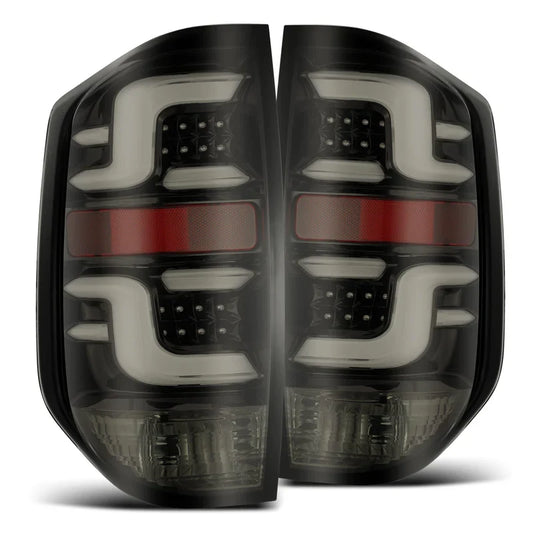 AlphaRex (PRO-Series) 2014-2021 Toyota Tundra LED Tail Lights - Jet Black