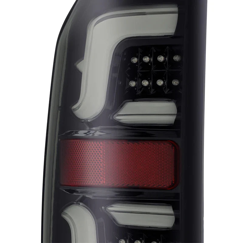 AlphaRex (PRO-Series) 2014-2021 Toyota Tundra LED Tail Lights - Jet Black