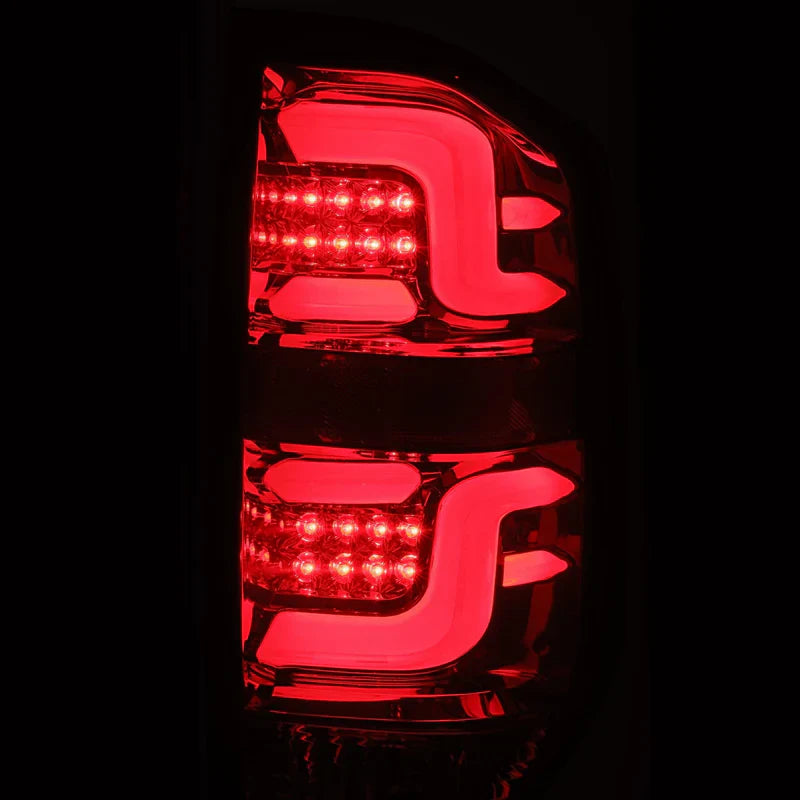 AlphaRex (PRO-Series) 2014-2021 Toyota Tundra LED Tail Lights - Jet Black