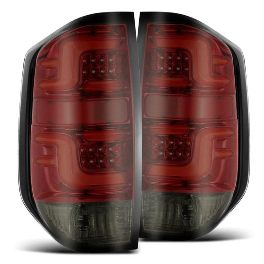 AlphaRex (PRO-Series) 2014-2021 Toyota Tundra LED Tail Lights - Red Smoke