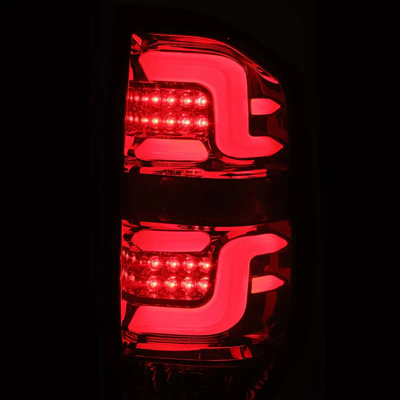 AlphaRex (PRO-Series) 2014-2021 Toyota Tundra LED Tail Lights - Red Smoke